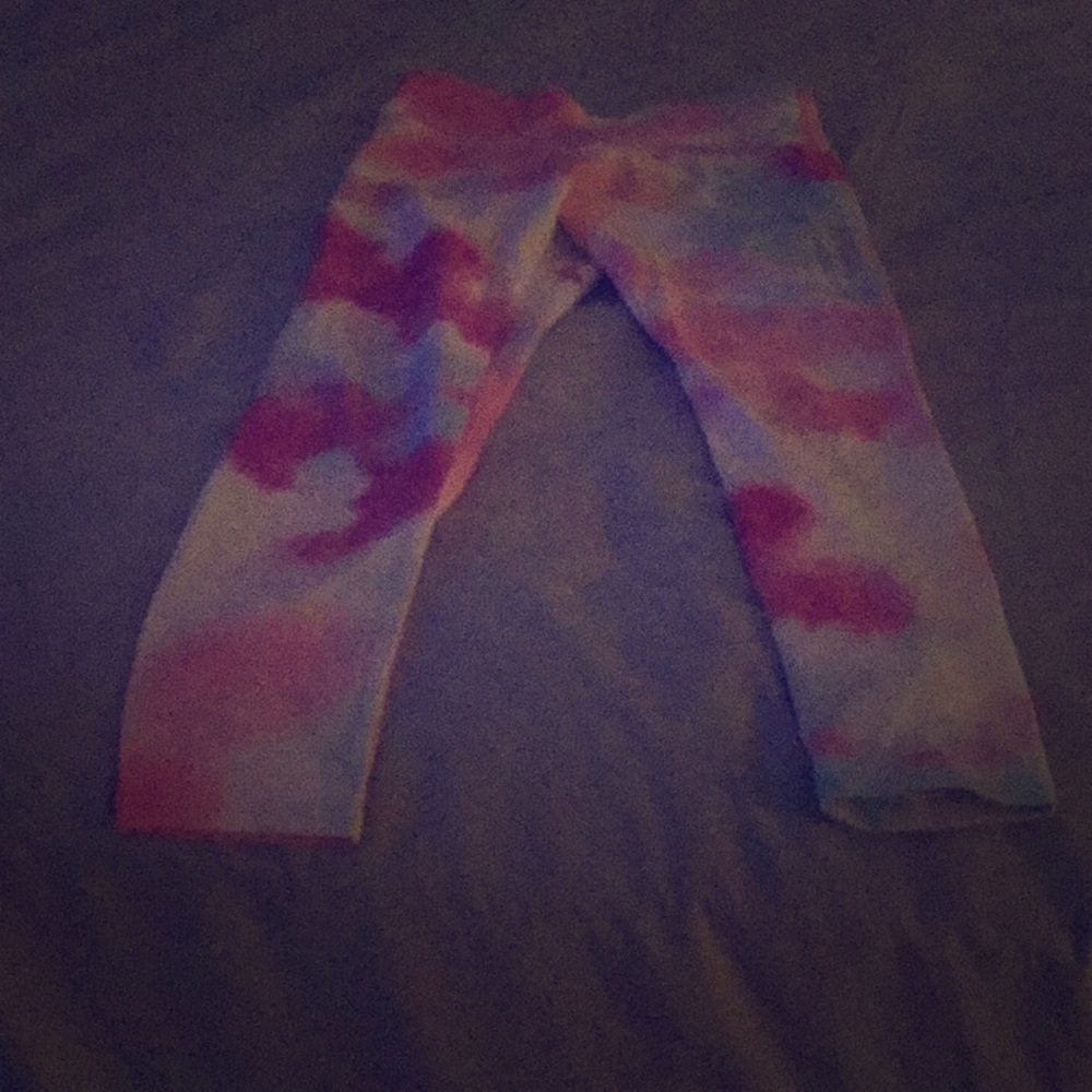 Tie dye leggings for kid girls s(7)